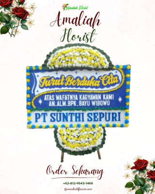 Papan Bunga Duka di Suryodiningratan