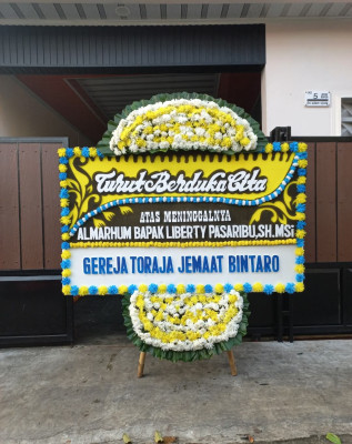 Papan Bunga Duka di Suryodiningratan