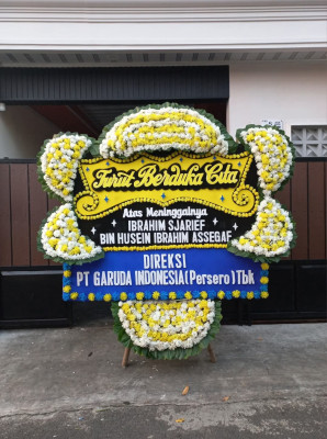 Papan Bunga Duka di Suryodiningratan