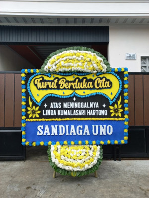 Papan Bunga Duka di Suryodiningratan